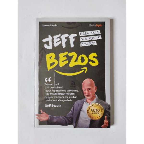 Jual Jeff Bezos Cara Kaya Ala Pendiri Amazon - Syamsul Arifin | Shopee ...