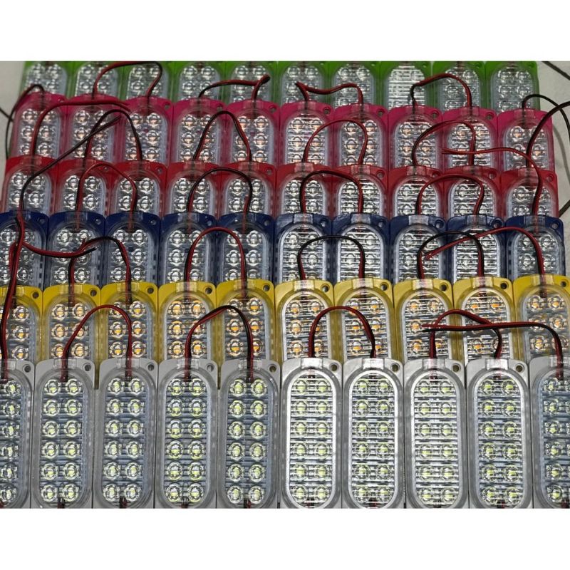 Jual Lampu LED 12 Mata 12 Volt / LED Modul 12 Mata 7W 12V | Shopee