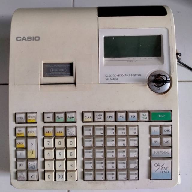 Finde sig i Majroe Fjernelse Jual Mesin Kasir Casio Se-S300 | Shopee Indonesia