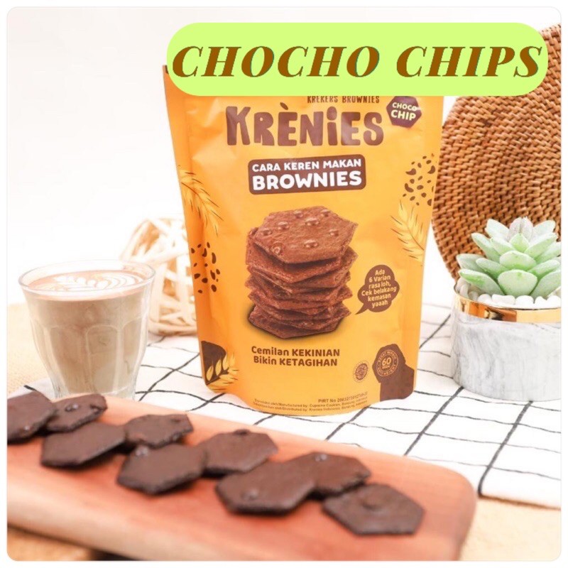 Jual KRENIES Chocho Chips (Krekers Brownies) Cemilan Kekinian Bikin ...