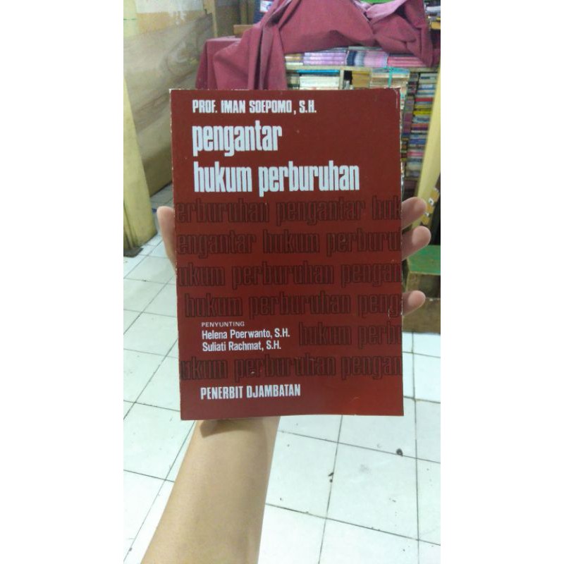 Jual PENGANTAR HUKUM PERBURUHAN - Iman Soepomo | Shopee Indonesia