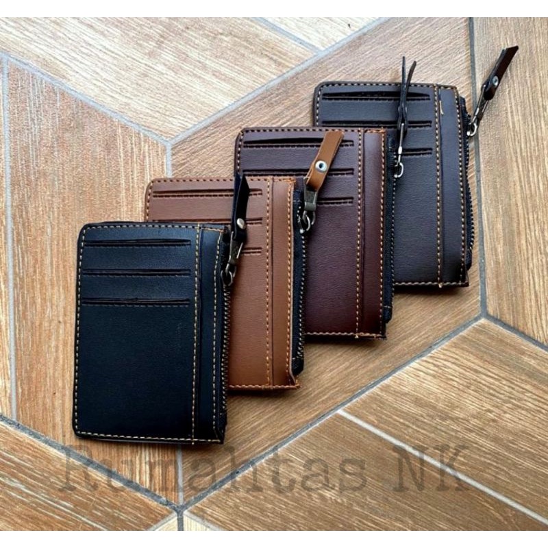 Jual Dompet Kartu Resleting Besi Card | Shopee Indonesia