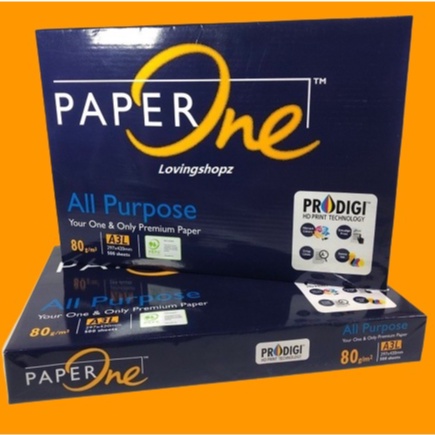 Jual Kertas HVS A3 80 gram Paper One per rim | Shopee Indonesia