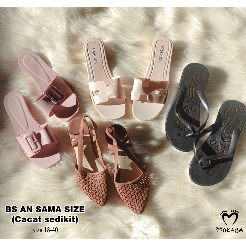 Jual Sandal / sepatu ada cacat sama size RANDOM Size 31-45 ( RANDOM BS ...