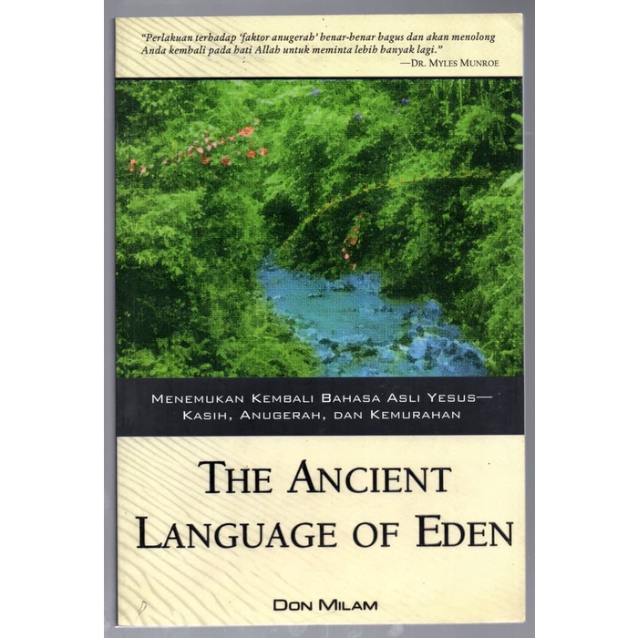 Jual Buku The Ancient Language of Eden - Don Milam | Shopee Indonesia