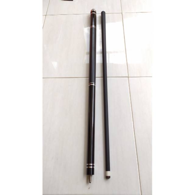 Jual stick stik billiard biliard black glosy svb mirip carbon kualitas ...