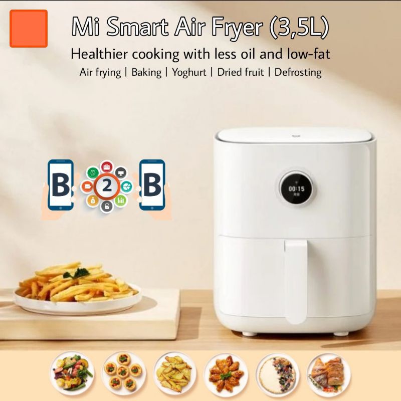 Jual Xiaomi Mijia Smart Air Fryer 3.5L Penggorengan Tanpa Minyak ...