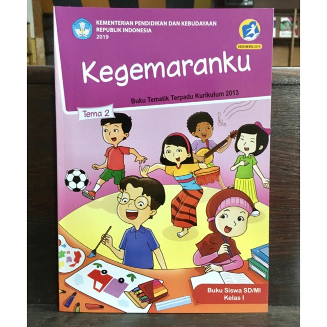 Jual Buku Tematik Kelas 1 Tema 2 Kegemaranku Shopee Indonesia