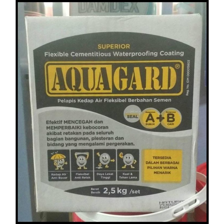 Jual Aquaguard Waterproofing Coating Semen Pelapis Kedap Air Shopee