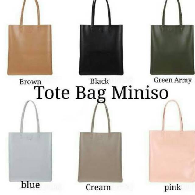 Totebag miniso sale