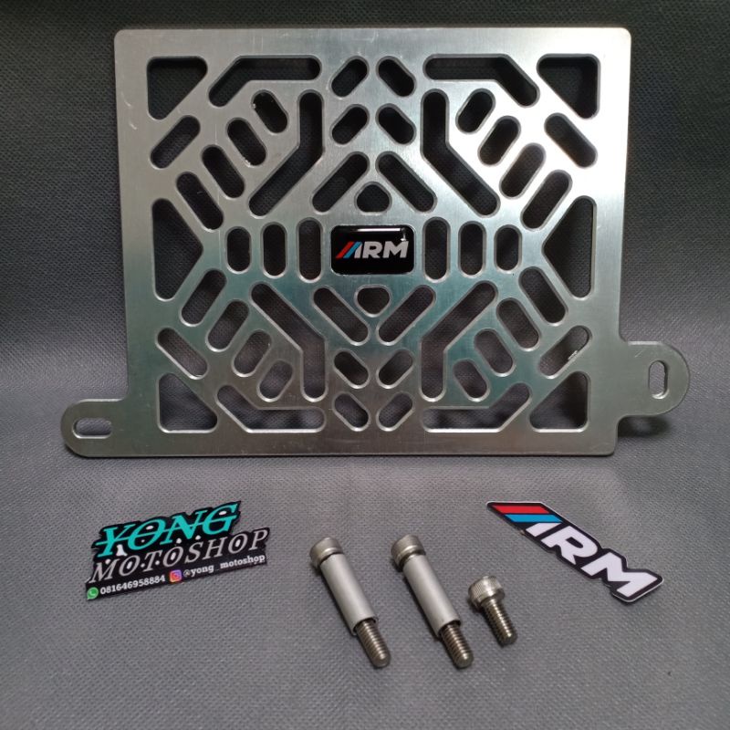 Jual Cover Radiator PATTERN & CYBER Full CNC ARM Arumi Yamaha Aerox ...