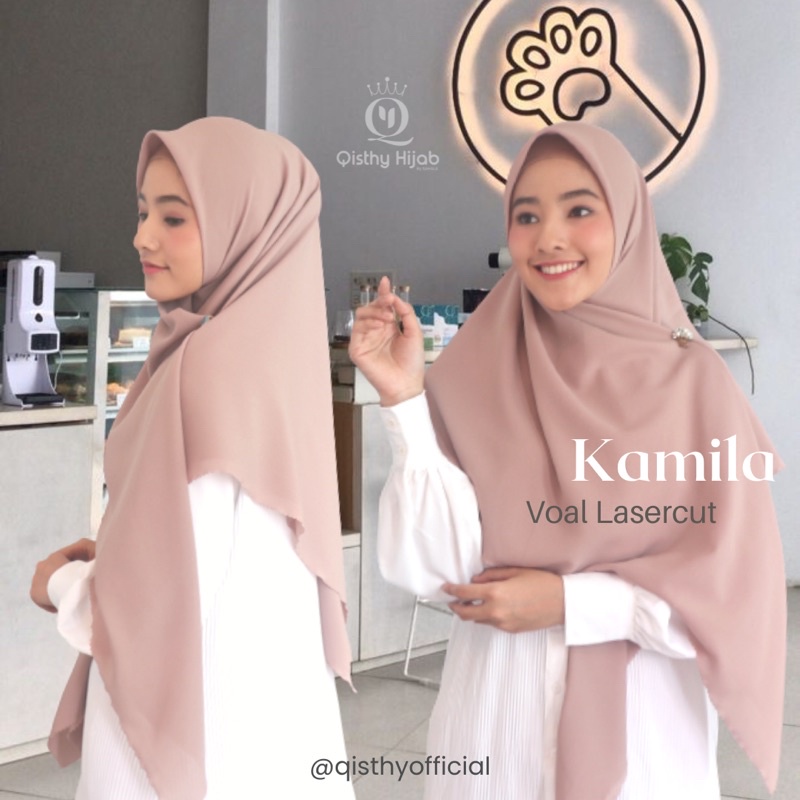 Jual 𝐐𝐈𝐒𝐓𝐇𝐘 𝐇𝐈𝐉𝐀𝐁 - KAMILA | SEGI EMPAT LASER CUT OSKARA VOAL MIRACLE ...