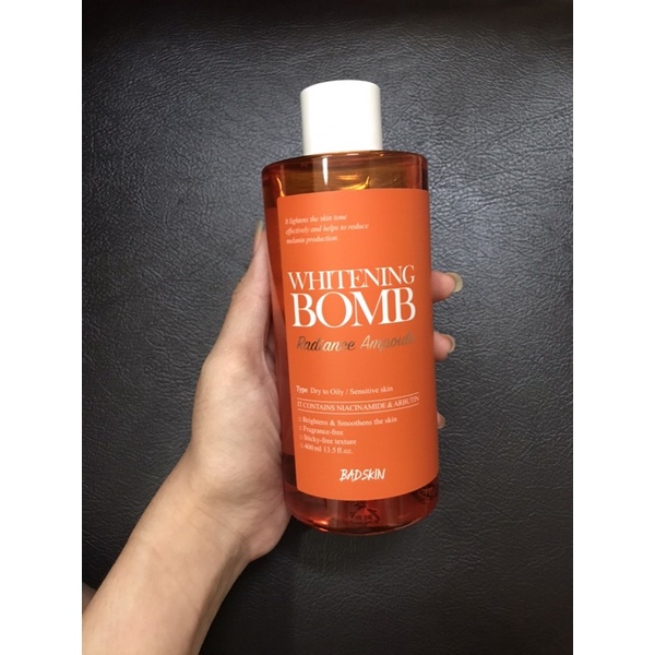 Jual PRELOVED Badskin Whitening Bomb Radiance Ampoule 400ml