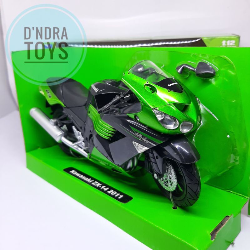 Cheap Dirt Bikes NEW RAY 57433 B 2011 KAWASAKI ZX-14 NINJA