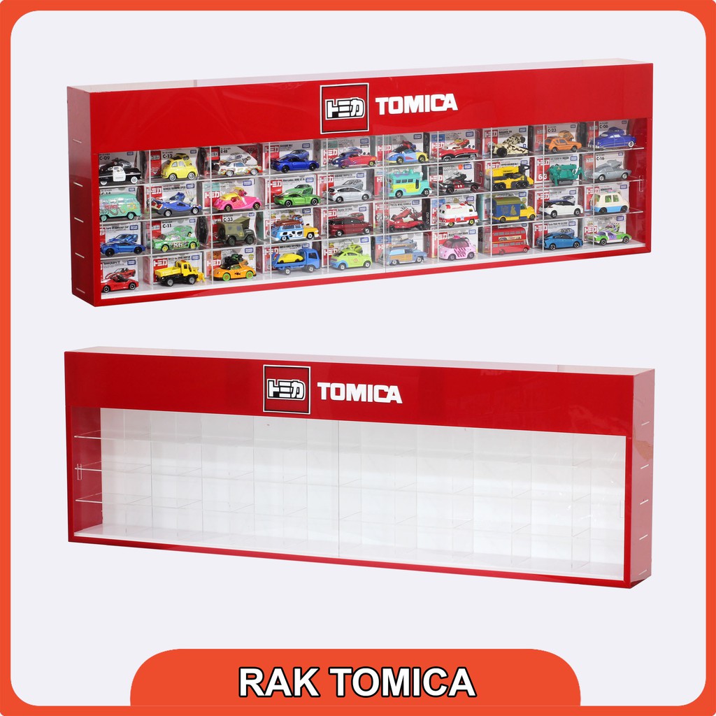 Rak TOMICA Header Edition isi 40 BOX IN