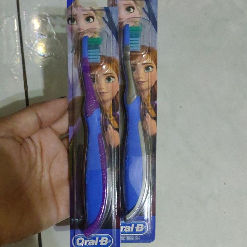 Jual Sikat Gigi Frozen Oral B Stages 3 Usia 5 - 7 Th | Shopee Indonesia