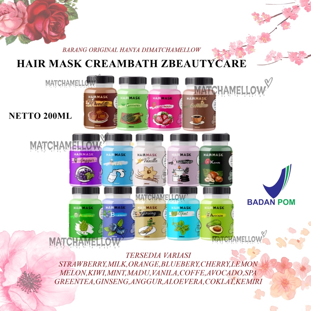 Jual ️MATCHA ️ HAIR MASK MASKER RAMBUT ALA SALON - HAIR MASK ...