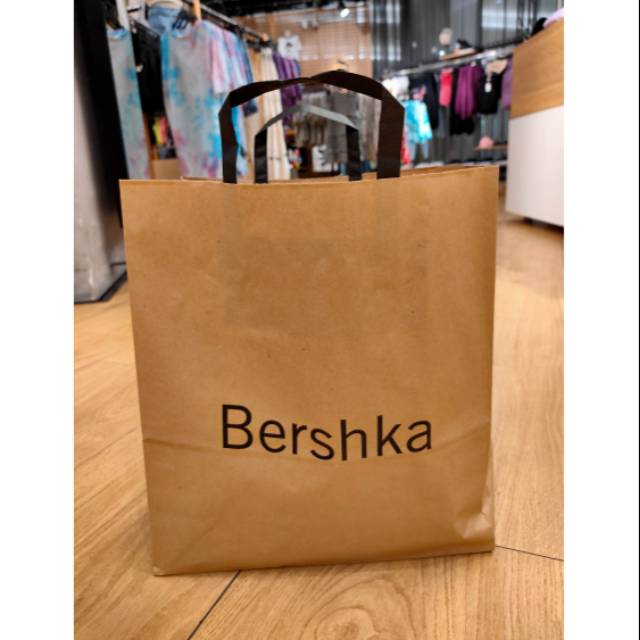 Bershka paper bag sale