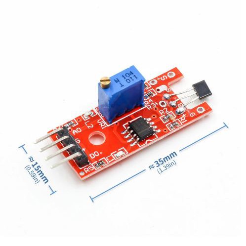 Jual KY-024 Linear Magnetic Hall Effect Sensor Board Switch Speed ...