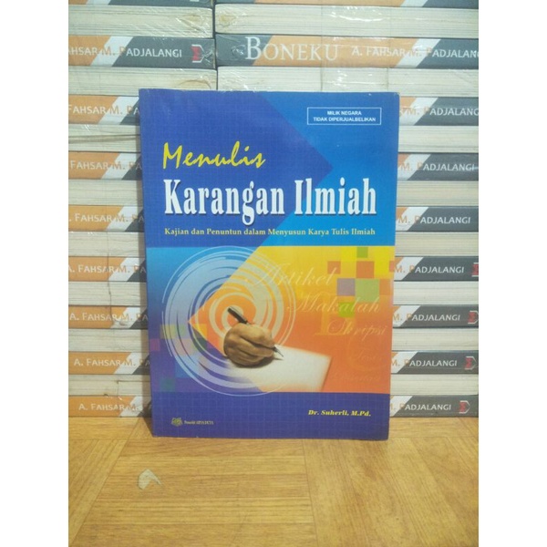 Jual Buku Ori Menulis Karangan Ilmiah Shopee Indonesia