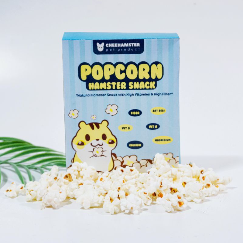 Jual Popcorn Cheehamster Box Natural Treats Hamster Shopee Indonesia