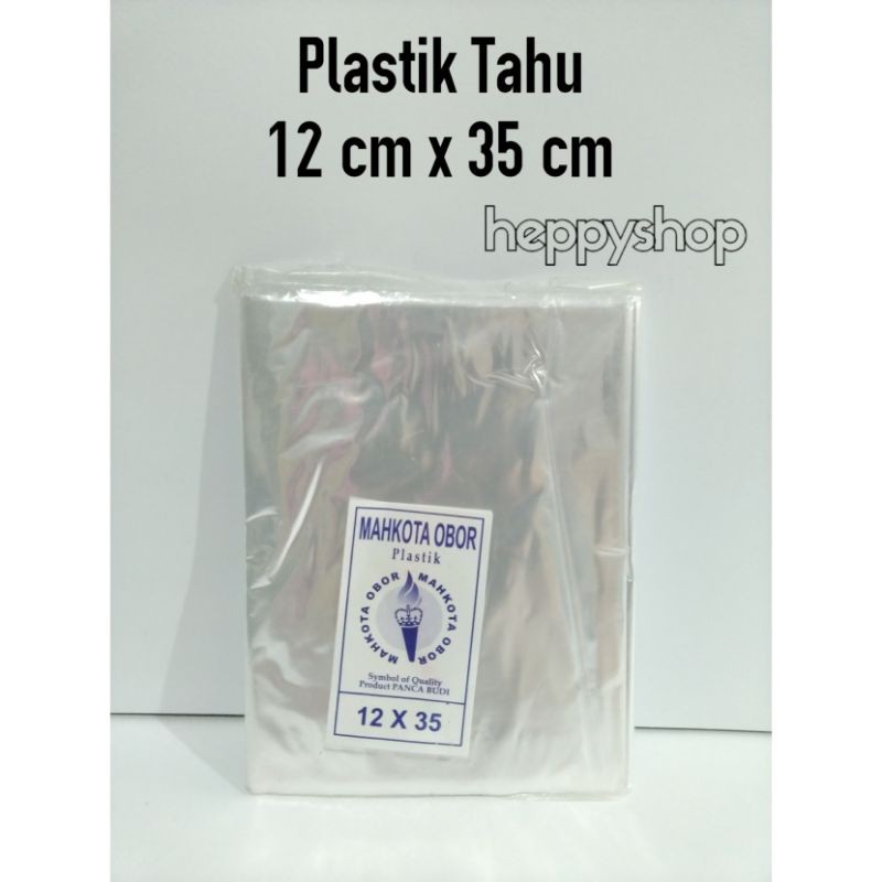 Jual Plastik Tahu 12 Cm X 35 Cm Plastik Tempe Shopee Indonesia