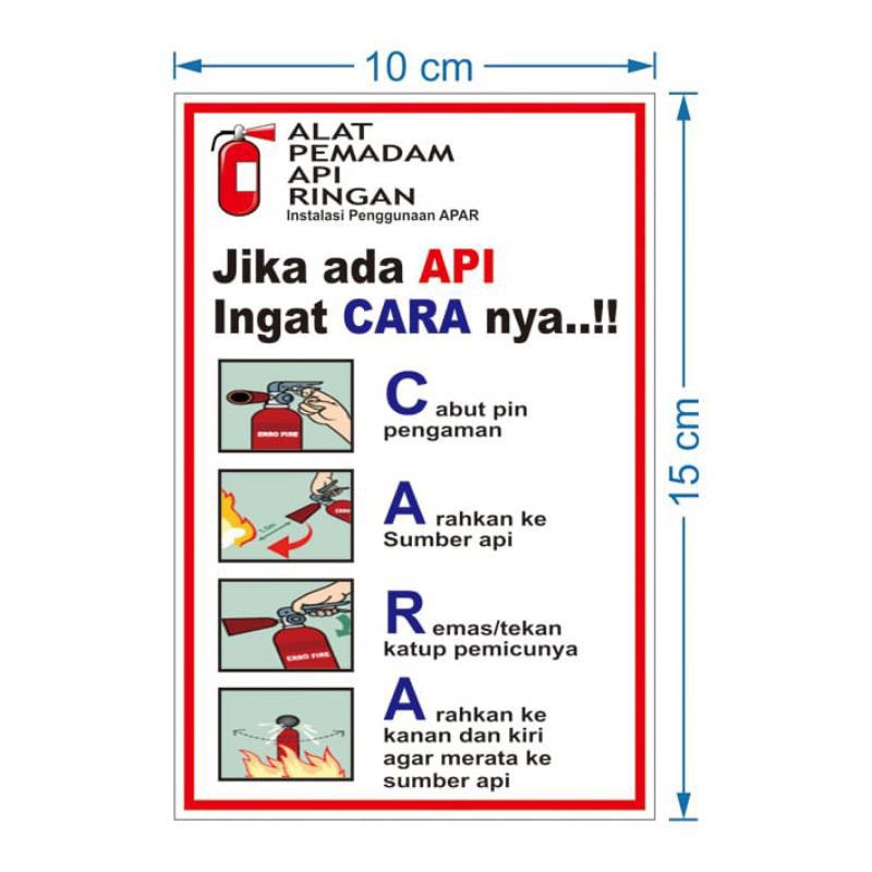 Jual stiker pemadam api | Shopee Indonesia