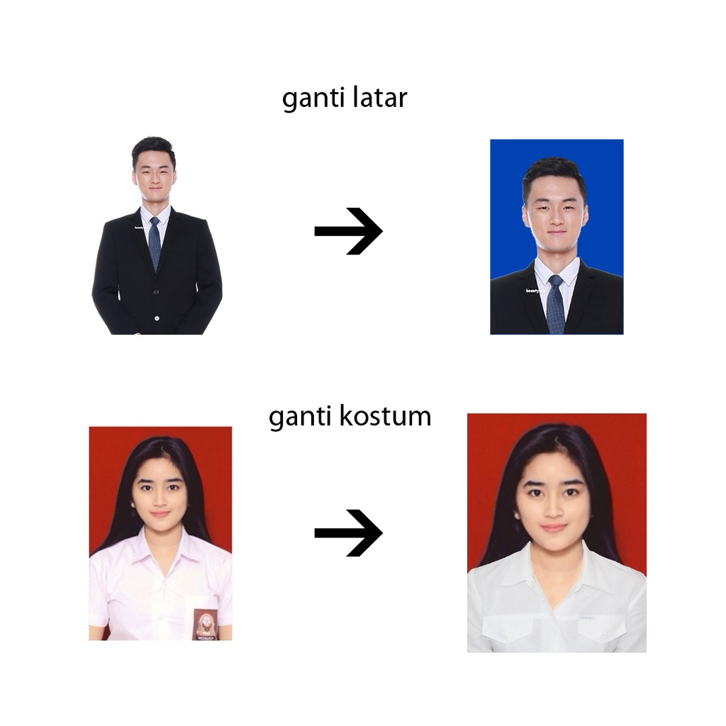 Jual Jasa Edit Pas Foto / Pas Photo Shopee Indonesia