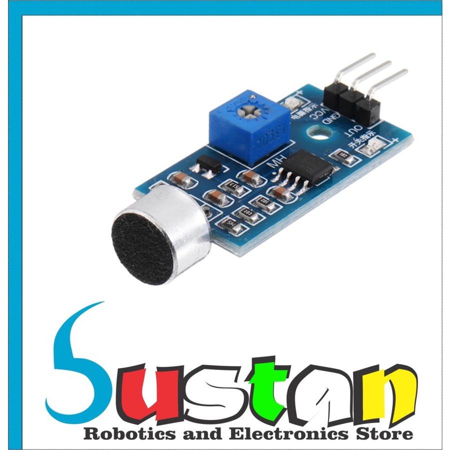 Jual Microphone Sound Sensor Sensitivity Sound Detection Module For ...