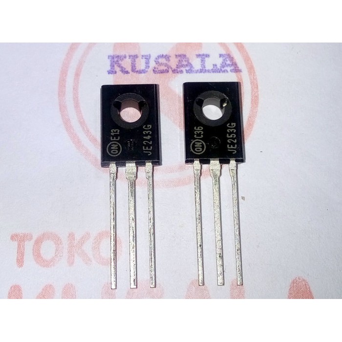 Jual MJE243 + MJE253 / Sepasang Transistor MJE 243 + 253 | Shopee Indonesia