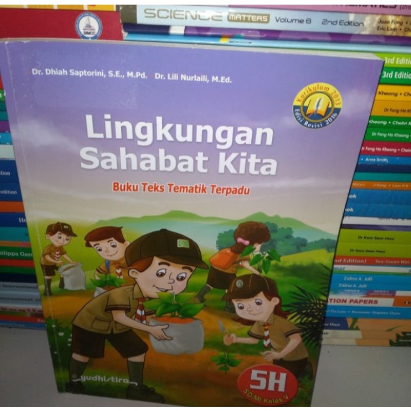 Jual BUKU TEKS TEMATIK TERPADU 5H UNTUK SD KELAS 5 | Shopee Indonesia