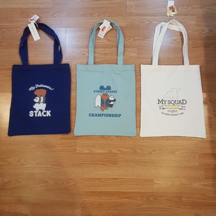 Tote bag miniso on sale shopee