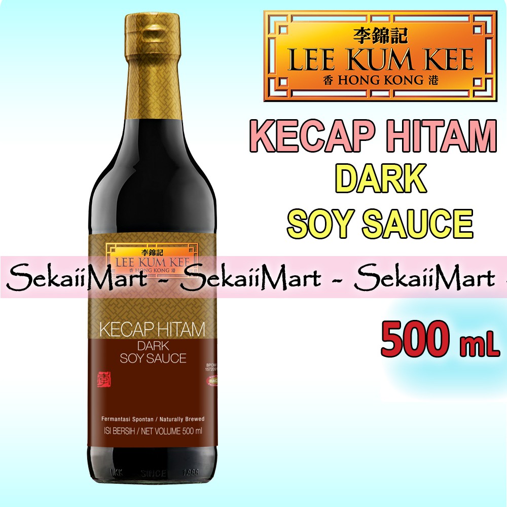 Jual Lee Kum Kee Kecap Asin Hitam Ml Lkk Salty Soy Sauce Premium Dark Soysauce Botol