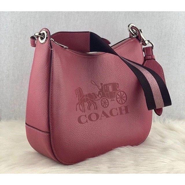 COACH F72702 Jes Hobo Rouge New Original