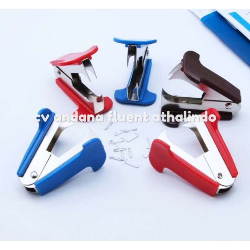 Jual alat pembuka staples stapler remover buka staples alat copot isi ...