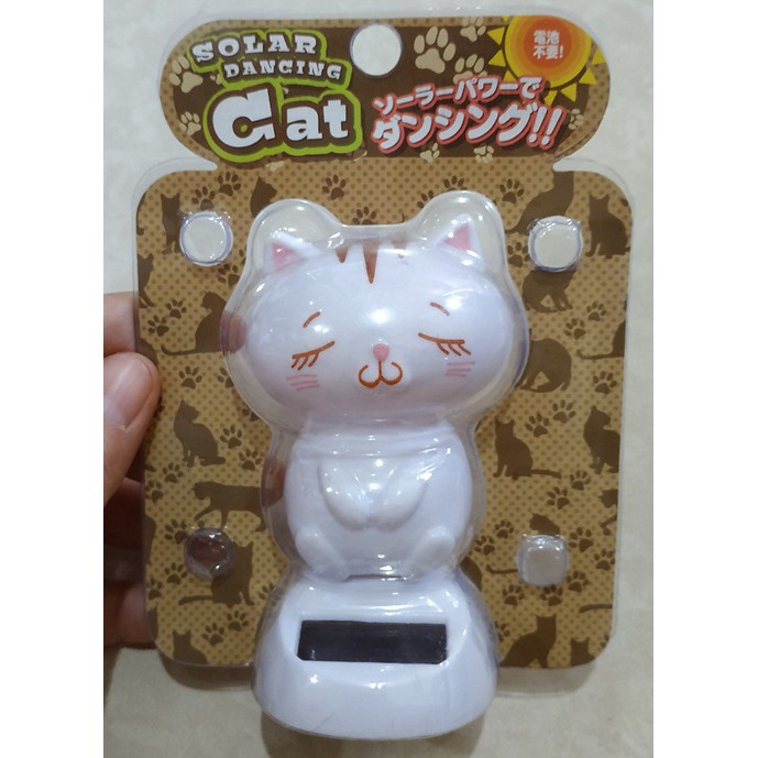 Jual Daiso Japan Solar Dancing Cat Shopee Indonesia