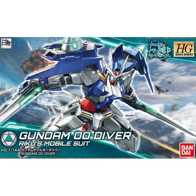 Gundam Build Divers Gundam Double Odiver, Scala 1/144, in