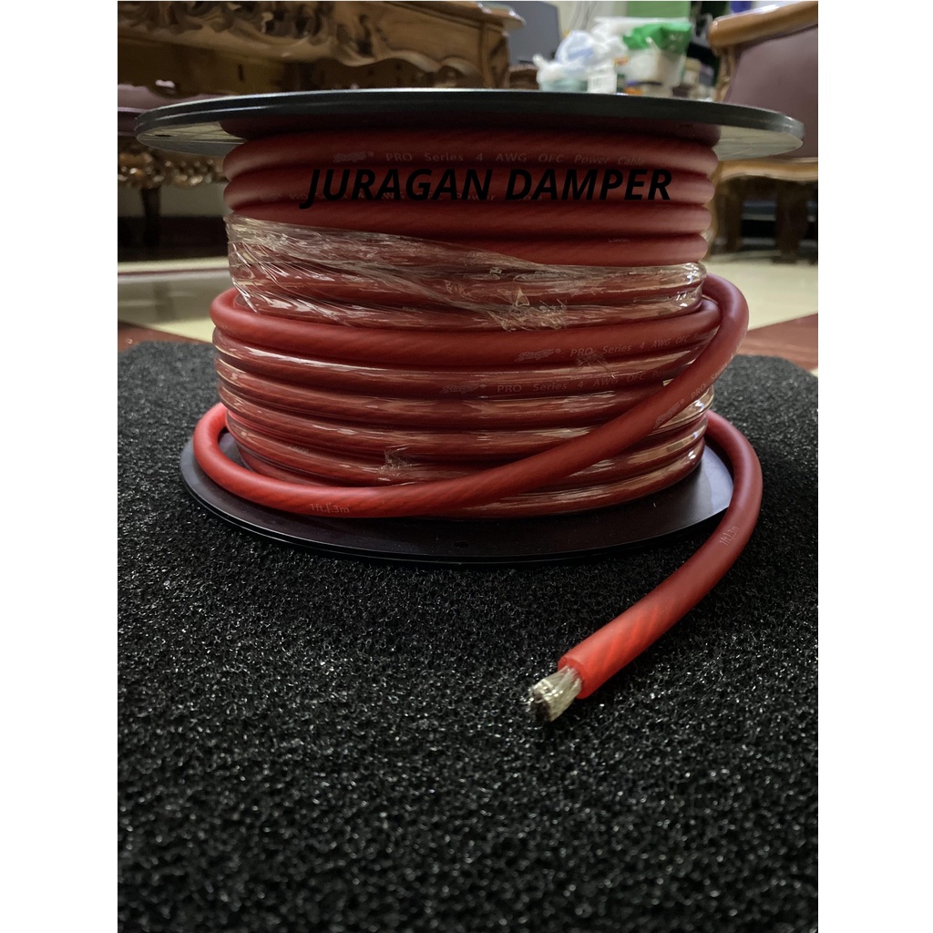 Jual Kabel Aki / Ground / Audio Stinger Pro Series 4 AWG Original USA
