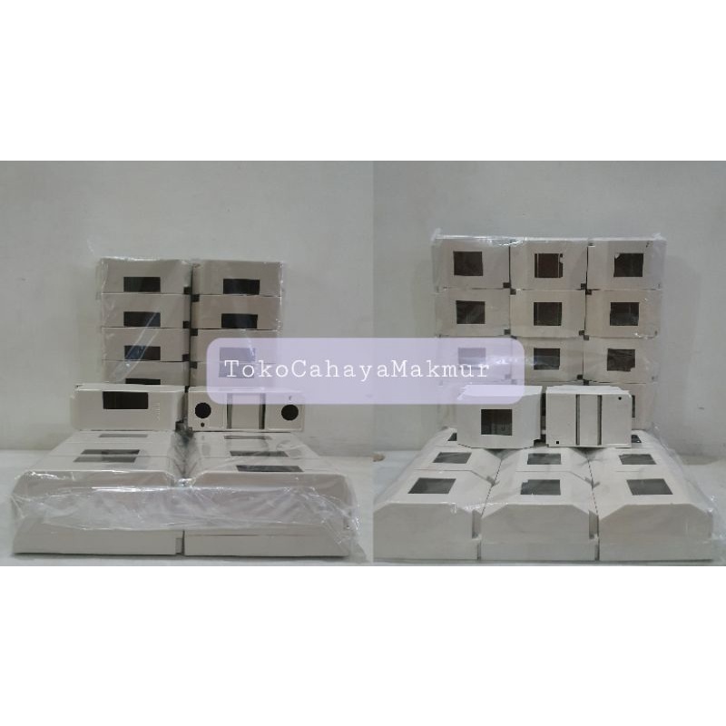 Jual Box MCB 1 Group & 2 Group Outbow/Tempel / Box Stut 1 Grup & 2 Grup ...