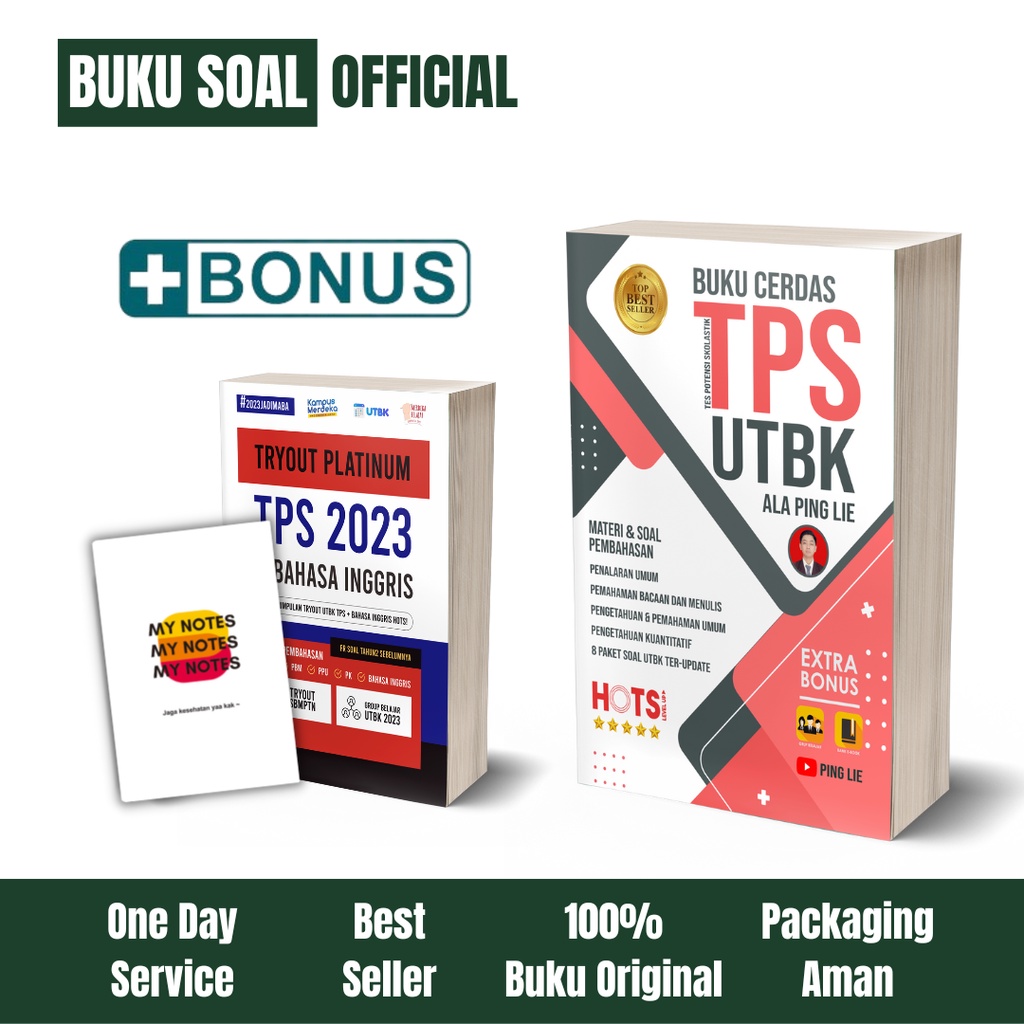 Jual Buku Cerdas Tps Utbk Ala Ping Lie 2023 Buku Tps 2023 Buku Utbk