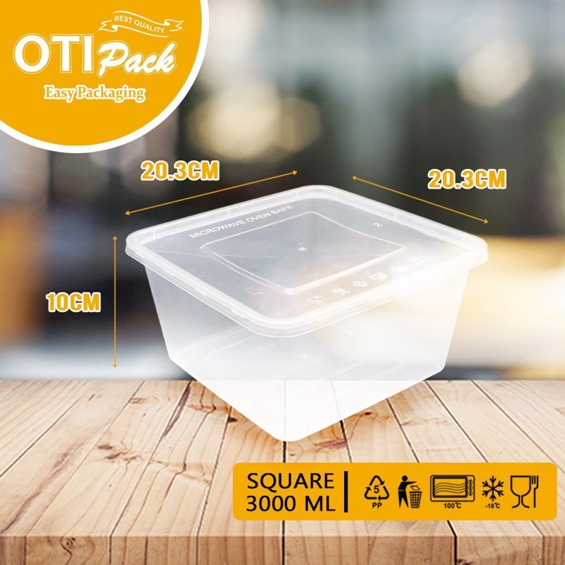 Jual OTI Pack Thinwall Kotak 3000 ml Shopee Indonesia