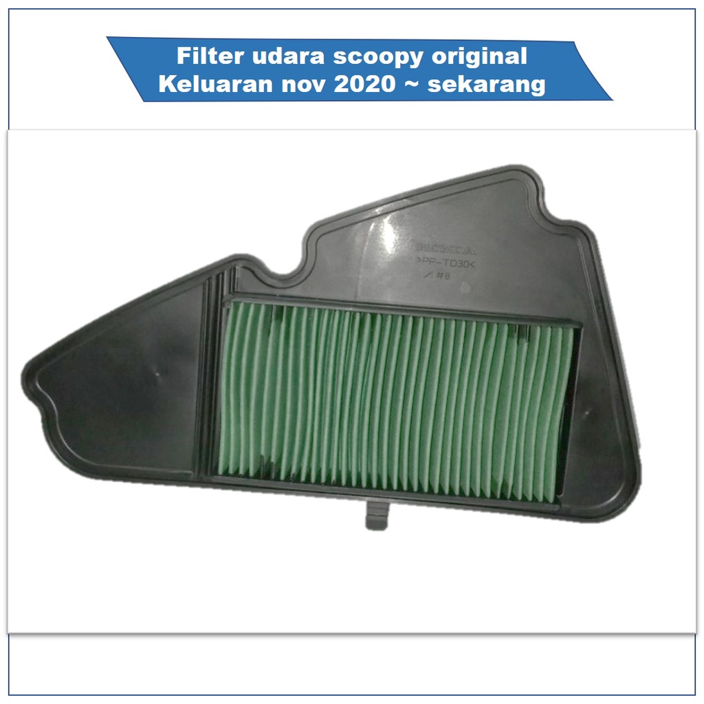 Jual Filter saringan udara motor honda scoopy fi esp original scopy ori ...