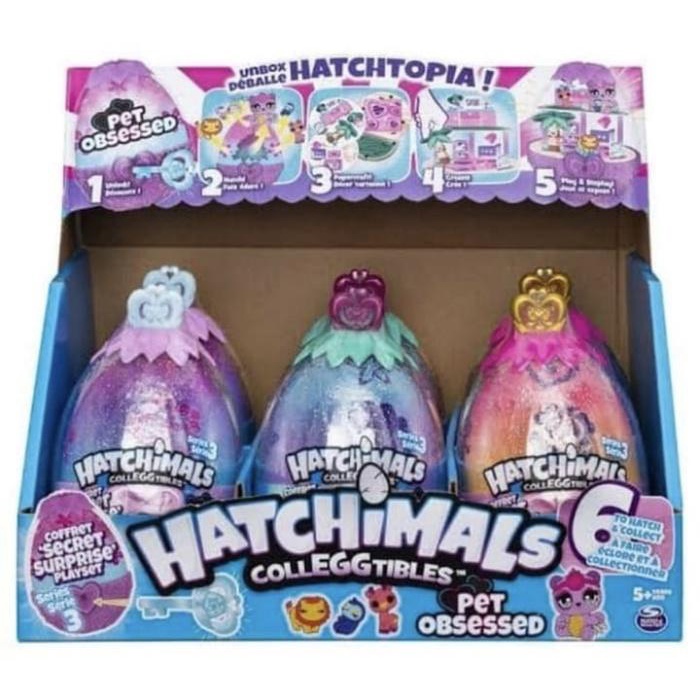 Jual Hatchimals Colleggtibles Secret Surprise Pet Obsessed Playset