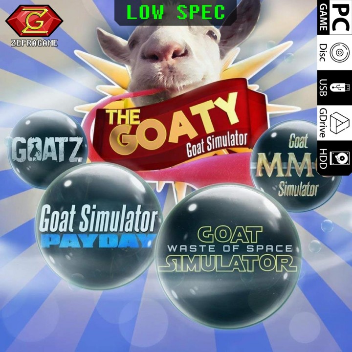 Jual GOAT SIMULATOR GOATY EDITION PC Full Version/GAME PC GAME/GAMES PC ...