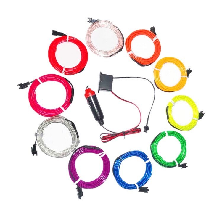 Jual Lampu Ambient Light Aksesoris Interior LED Neon Mobil 3M+12V