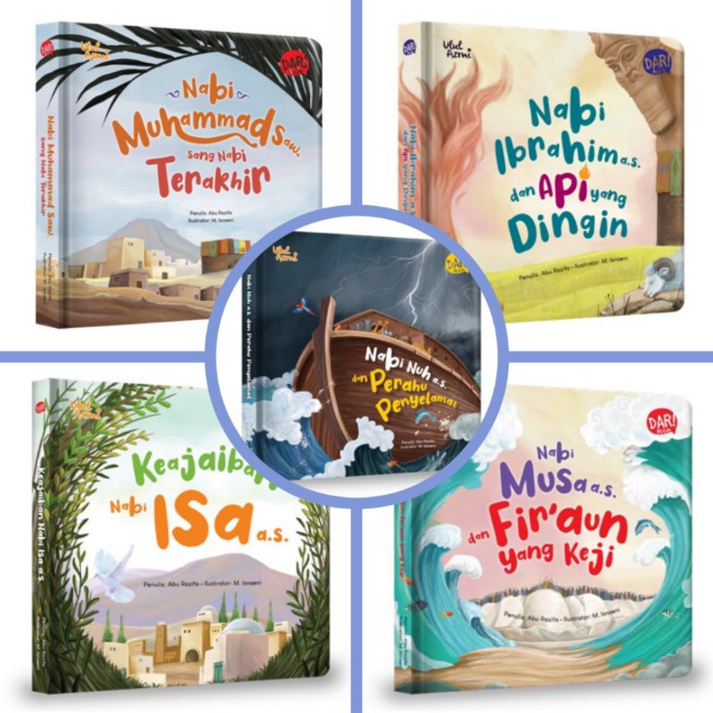 Jual ULUL AZMI: NABI MUHAMMAD SAW. SANG NABI TERAKHIR, NABI IBRAHIM A.S ...