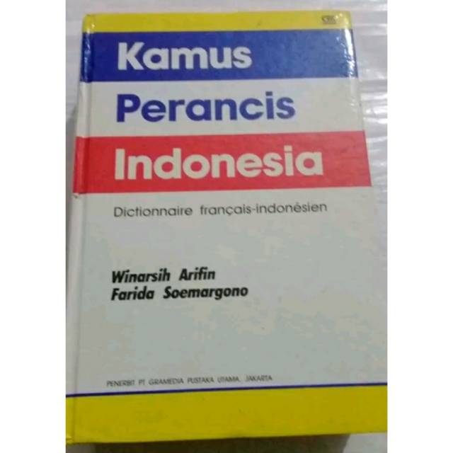 Jual Buku Kamus Perancis Indonesia Winarsih Arifin And Farida