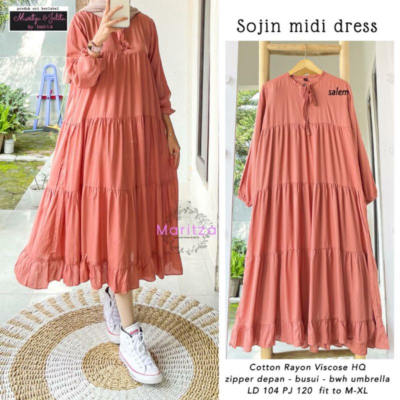 Shopee midi sale dress