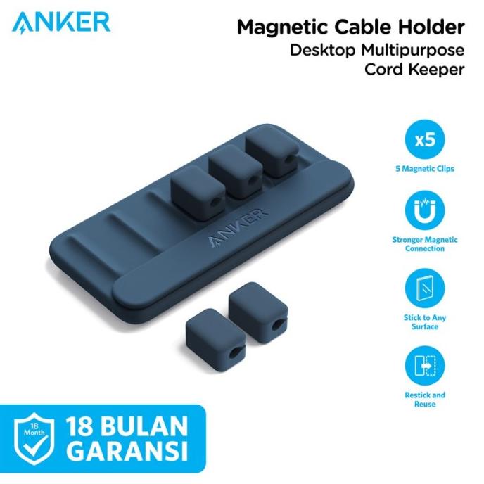 Jual sale Anker Cable Holder Organizer Kabel Clip Management