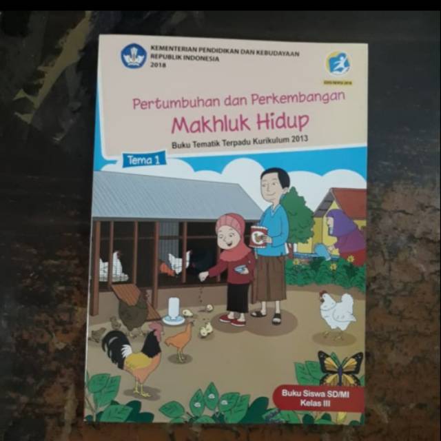 Jual Buku SD Tematik Kelas 3 tema 1 Revisi Diknas | Shopee Indonesia